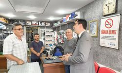 Kaymakam Gültekin esnafları dinledi