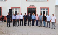 Kaymakam Gültekin köy halkıyla bir araya geldi