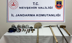 Kaçak kazıya suçüstü: 4 şüpheli gözaltına alındı
