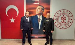 Vali Fidan, senarist Birol Güven’i ziyaret etti