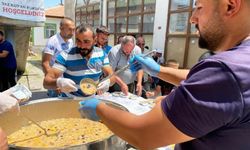 Topaç köyünde aşure geleneği yaşatıldı