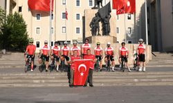 Bisikletliler 15 Temmuz şehidi için pedal çevirecek