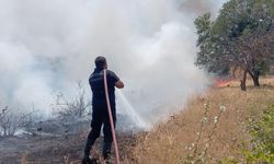 Nevşehir'de çıkan yangın korkuttu: Kısa sürede söndürüldü