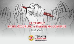 TGF’den 24 Temmuz Basın Bayramı mesajı