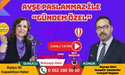 Bayram Ekici, Ayşe Paslanmaz’ın canlı yayın konuğu olacak