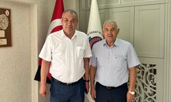 Pınarbaşı, Kütahya ESOB Başkanı Yiğit ile görüştü