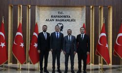 Kayseri heyetinden Alan Başkanı Aslanbay’a ziyaret