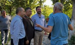 AK Parti heyeti Nar'da vatandaşlarla görüştü