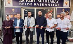 AK Parti Sulusaray Belde Başkanlığı açıldı
