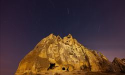Kapadokya semalarında meteor yağmuru