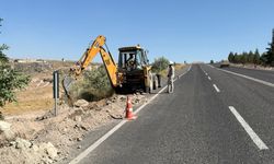Sulusaray -2000 Evler yolunda çalışmalar başladı