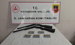 Ruhsatsız silah ve fişek yakalandı: 13 bin TL ceza yazıldı