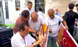 Ressam Kartal'dan İbrahim Tatlıses'e anlamlı hediye