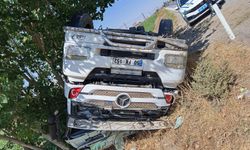 Kontrolden çıkan tır şarampole devrildi: 1 yaralı