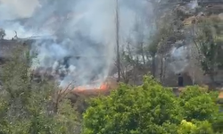 Nevşehir'de yerleşim yerinde korkutan yangın!