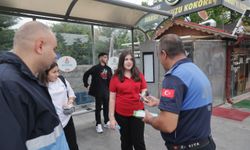 Nevşehir’de okul yolundaki öğrencilere hediye