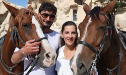 At sevgisiyle büyüyen Semra, Kapadokya’da hayat arkadaşını buldu