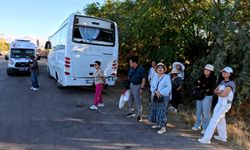 Nevşehir’e gelen turistler kaza yaptı: 5 yaralı