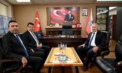 Müdürlerden Emniyet Müdürü Karaman’a ziyaret