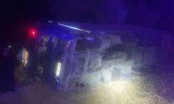 Şarampole uçan kamyon sürücüsü hayatını kaybetti