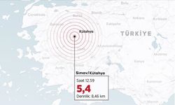 5,4 büyüklüğünde deprem meydana geldi