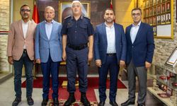 NTB’den İl Jandarma Komutanı Çelik’e hayırlı olsun ziyareti