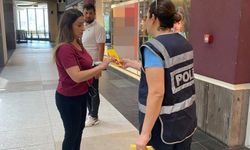 Emniyet personelleri vatandaşlara KADES’İ anlattı