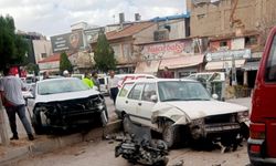 Nevşehir’de freni patlayan otomobil otoparka daldı