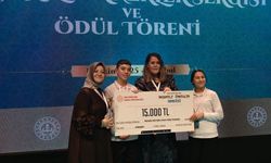 Nevşehirli öğrenciler Türkiye 3’üncüsü oldu