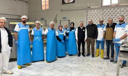 Tarım Müdürü Memiş’ten süt işleme tesisine inceleme