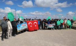 Nevşehirli öğrenciler uçurtmalarla Gazze’ye dikkat çekti