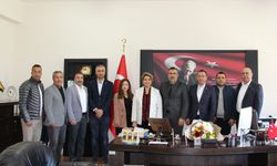 Nevşehir SMMMO’dan teşekkür ve tebrik ziyareti