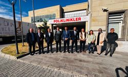 MHP heyetinden ilçe devlet hastanesine ziyaret