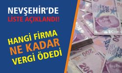 Vergi rekortmeni 50 firmadan 32’si açıklandı