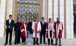 NEVÜ heyeti Beştepe’de törene katıldı