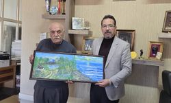 Ressam Hamiş’ten Bayram Ekici’ye jest