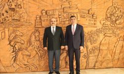 Prof. Dr. Azmi Özcan’dan Rektör Aktekin’e ziyaret