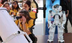 Nevşehir’de bilim festivali robot selamı ile başladı