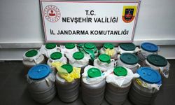 Uçhisar’da 470 litre sahte alkol ele geçirildi