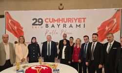 Cumhuriyetin 102.yılı için resepsiyon düzenlendi