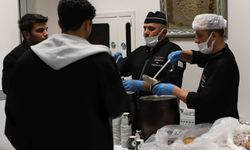 NEVÜ’lü öğrencilere çorba ikramı