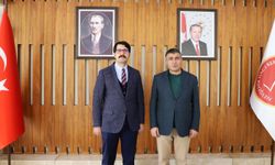 Kaymakam Coşkun ile Rektör Aktekin görüştü