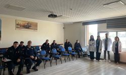 Nevşehir İtfaiyesine sağlık elçileri eğitimi