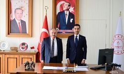 Vali Fidan’dan yeni Kaymakam Savaş’a ziyaret