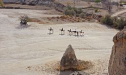 Ara tatilde ziyaretçilerin rotası Kapadokya