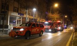 Nevşehir’de yangın söndürüldü, kavga çıktı