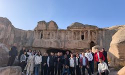 Açıksaray Ören Yerinde vadi yürüyüşü gerçekleştirildi