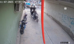 Nevşehir’de motosiklet hırsızlığı kameraya yansıdı
