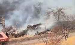 Mangal ateşi Ürgüp’te yangına neden oldu
