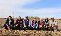 Nevşehir’de yerli ve milli patateste ilk hasat yapıldı